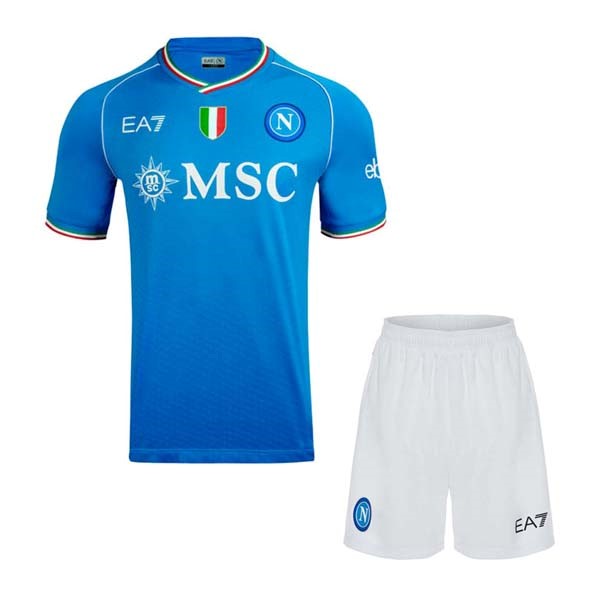 Camiseta Napoli 1ª Niño 2023-2024 Azul